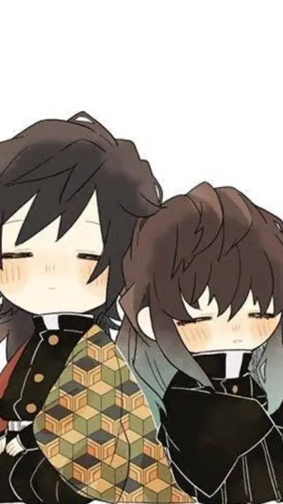ai character: Giyuu X Muichiro background