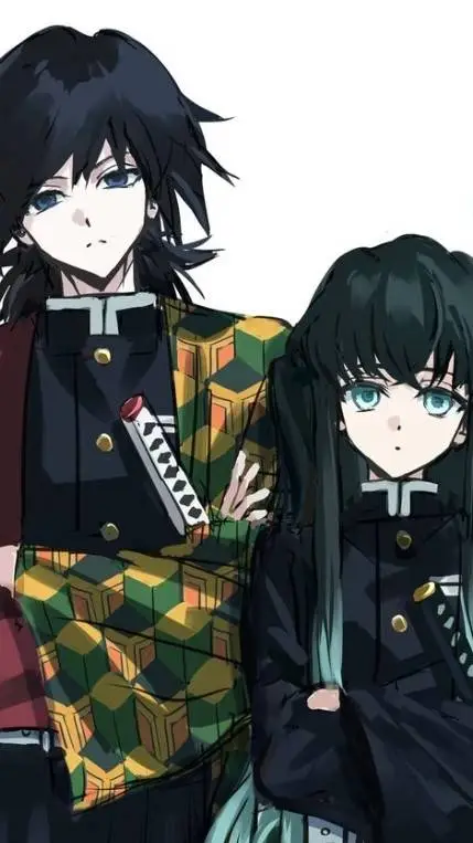 ai character: Giyuu x Muichiro  background