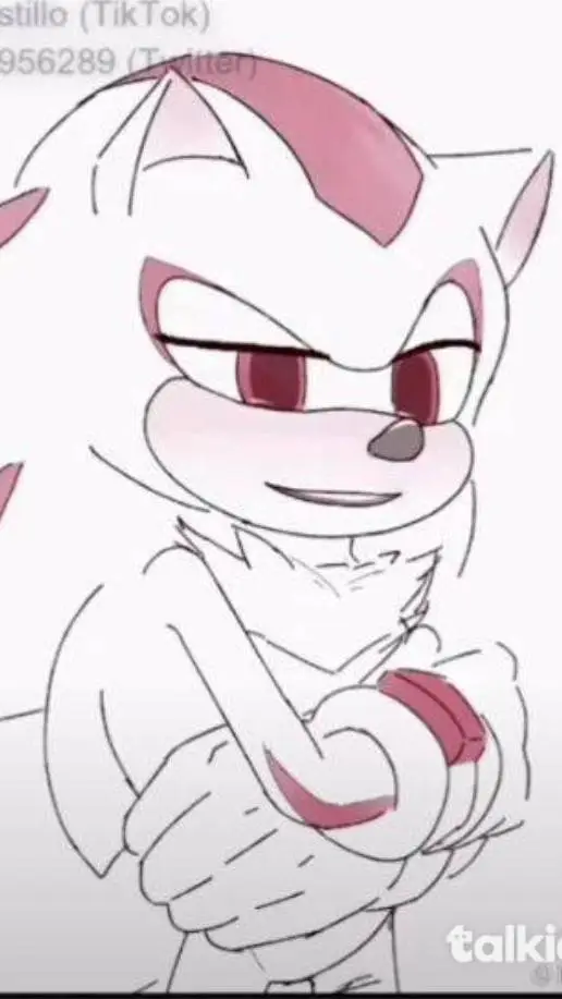 ai character: shadow x sonic background