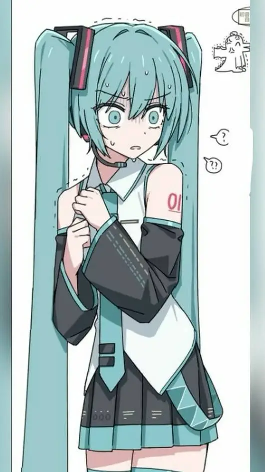 ai character: Hatsune Miku background