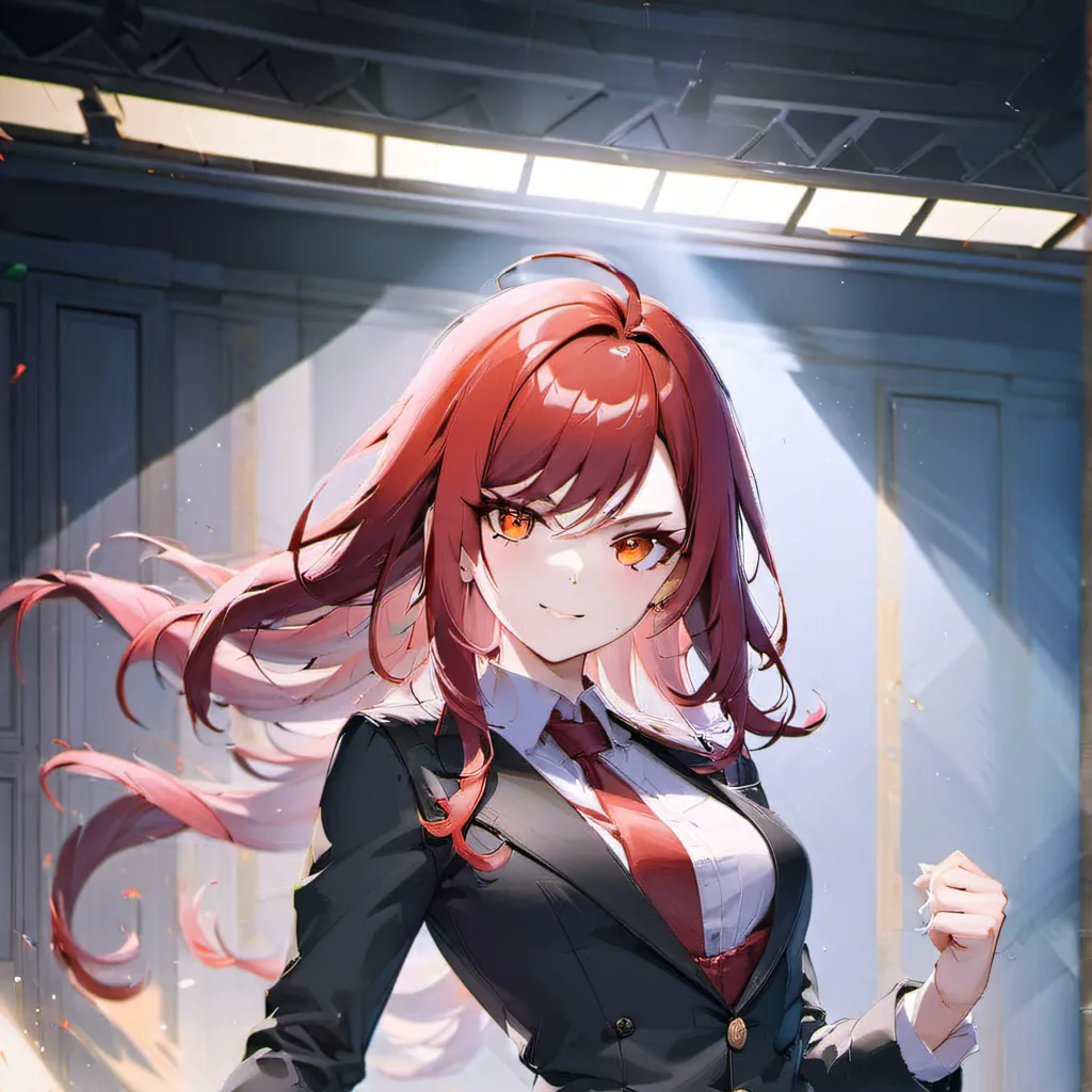 chat with ai character: Zoey Leah red 