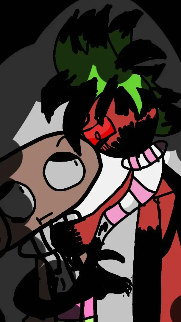 ai character: 🍩fruitcake🍓 background