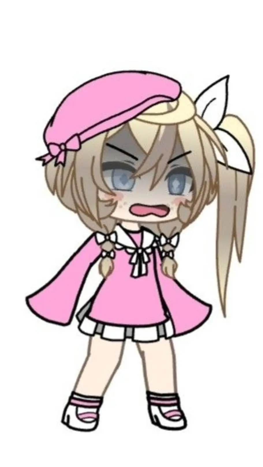 ai character: Ashley  background