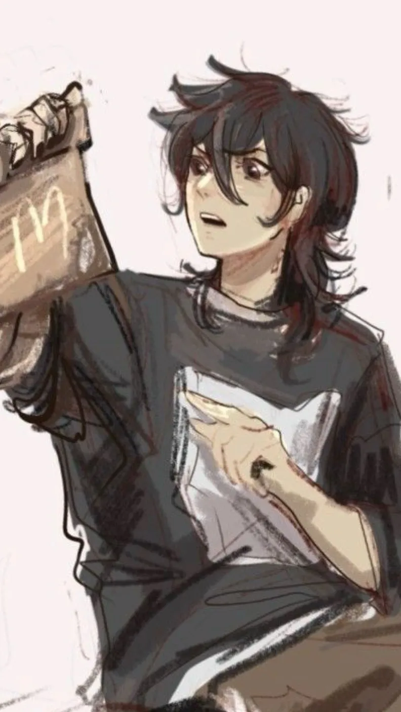 ai character: Nico Di Angelo background