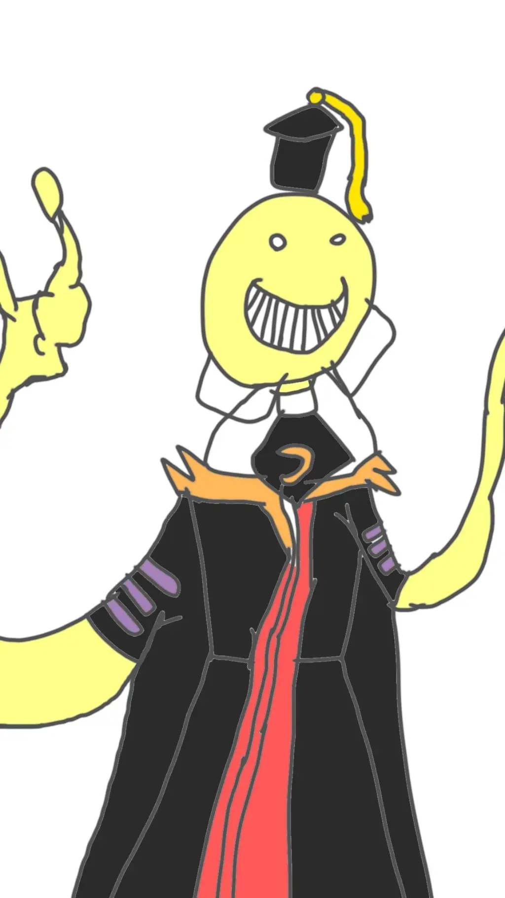 ai character: koro professor background