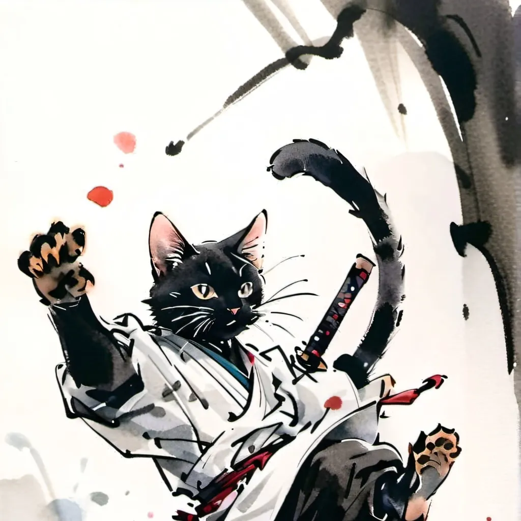 chat with ai character: gato samurai (gama