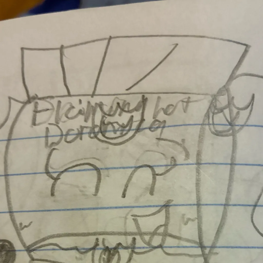 chat with ai character: FLAMING HOT DORON