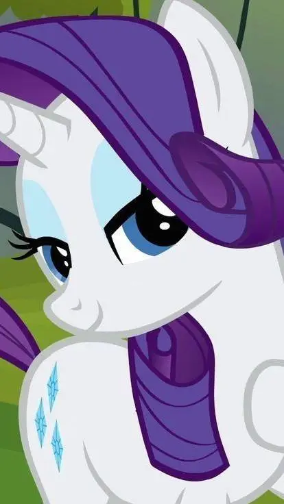 ai character: Rarity Belle background