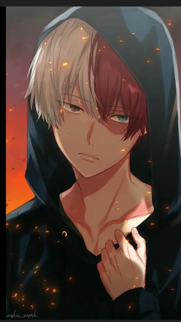 ai character: Todoroki  background