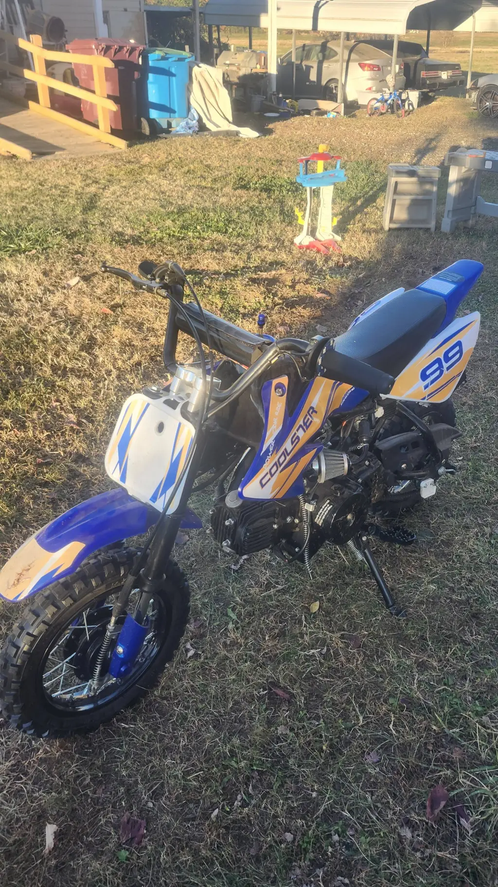 ai character: your dirt bike background