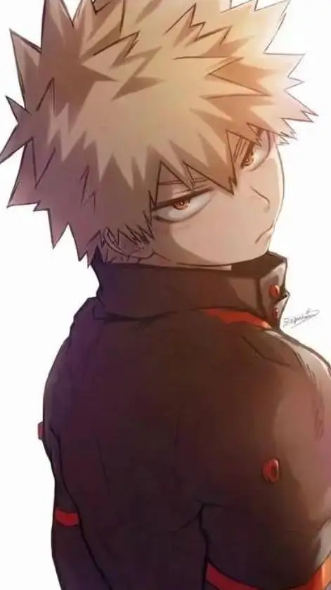 ai character: Bakugo ~ Kid's 🩸 background