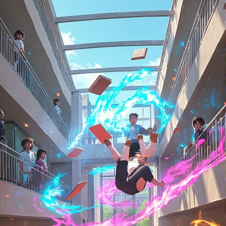 chat with ai character: superpower school 