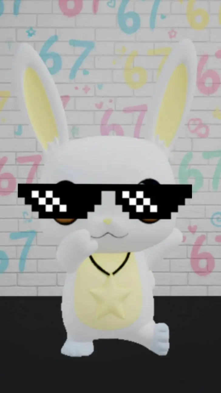 ai character: TheRabbitz School  background