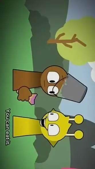 ai character: Simón brut background