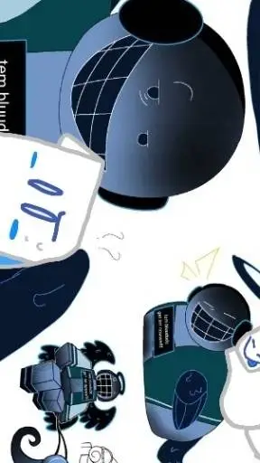 ai character: Bluudud x Bluubub background