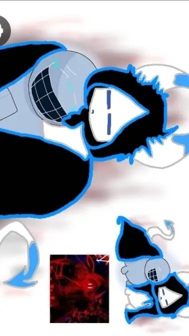 ai character: Bluubub x Bluudud background