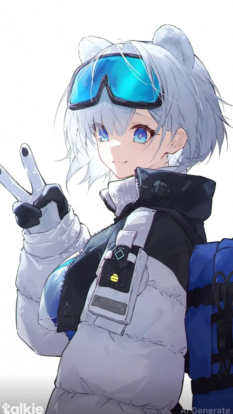 ai character: snowshine background