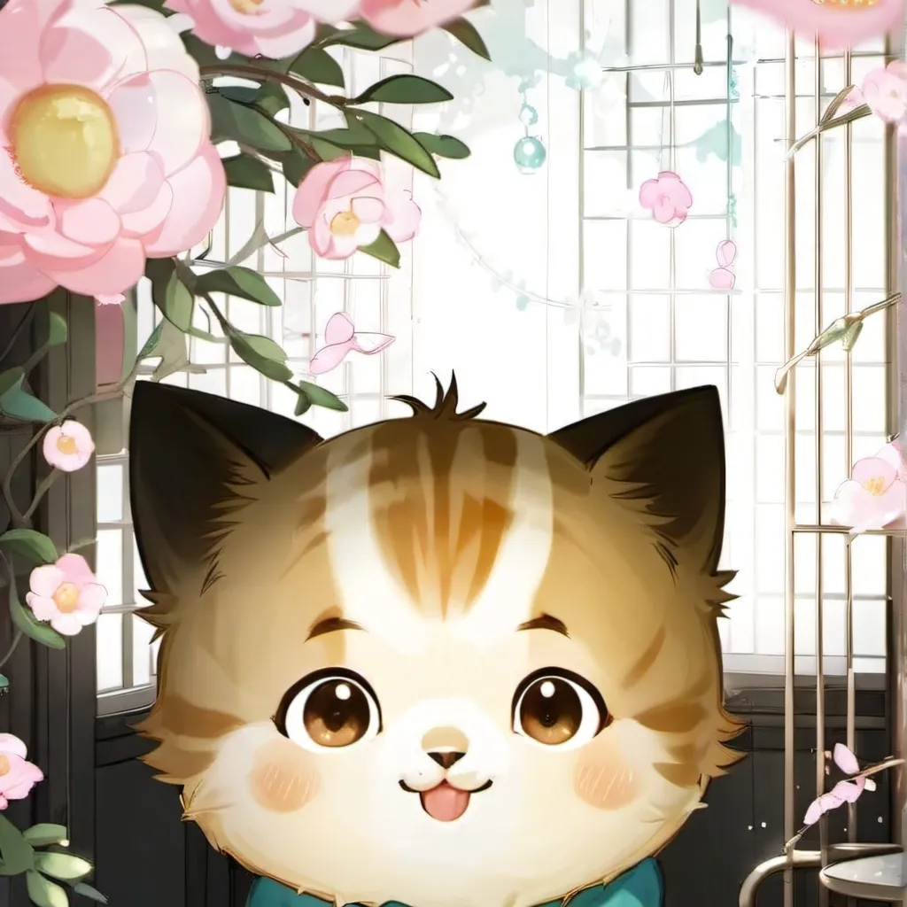 chat with ai character: Adopt her🥺