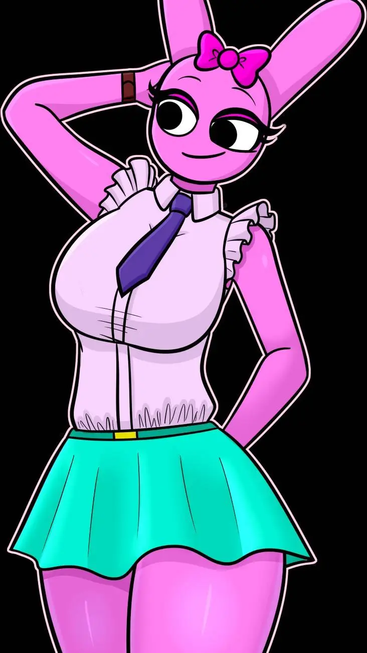 ai character: Sprunki Human 3 background