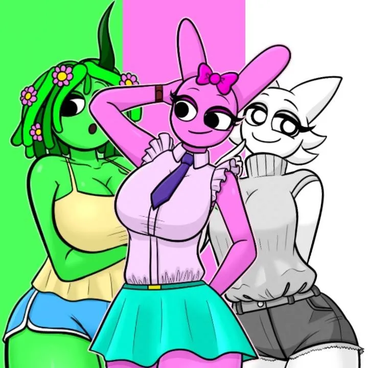 chat with ai character: SPRUNKI Girls