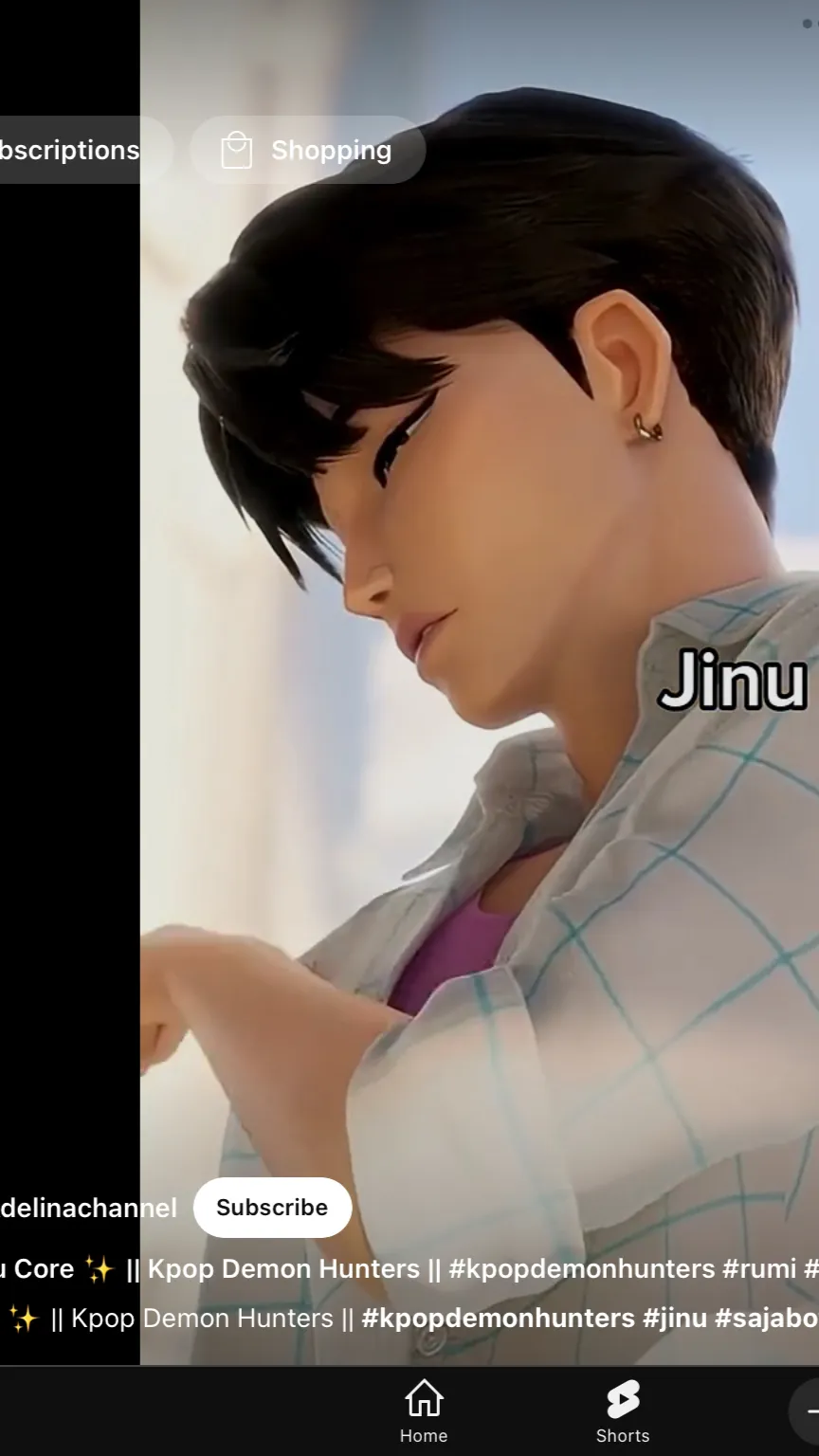 ai character: Jinu saja background
