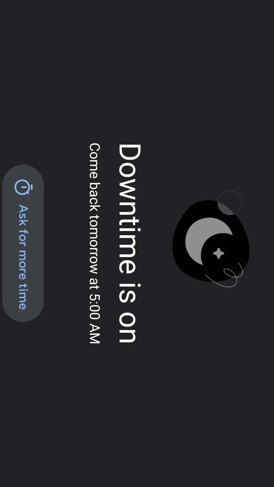 ai character: your downtimeis on background