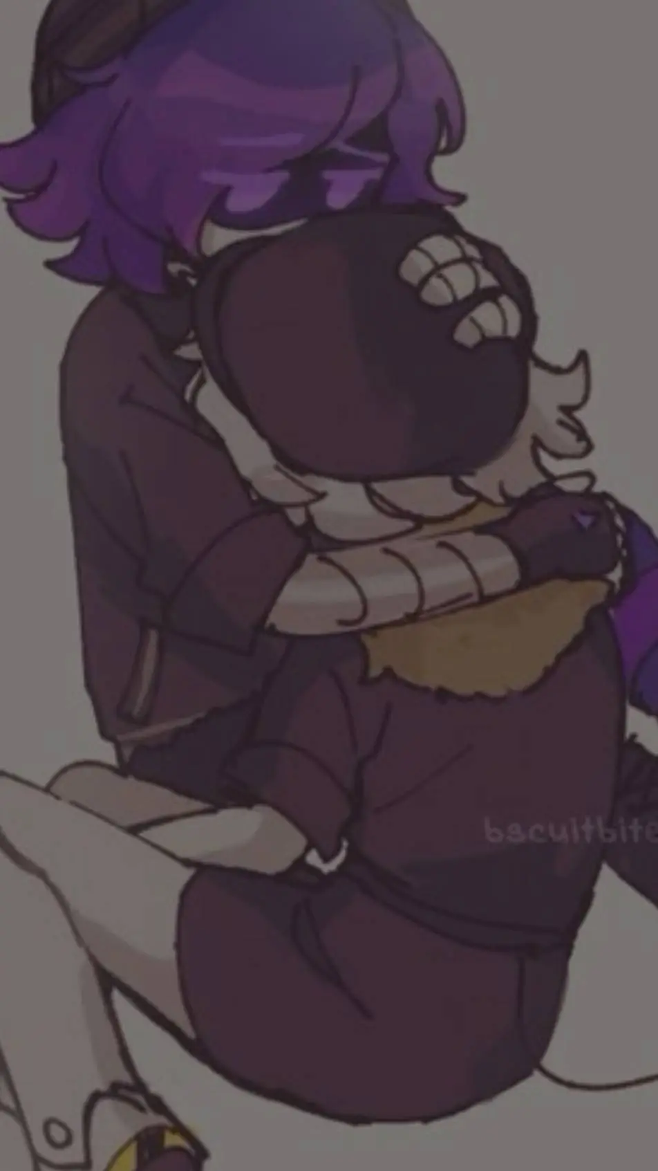 ai character: uzi +you +n  background