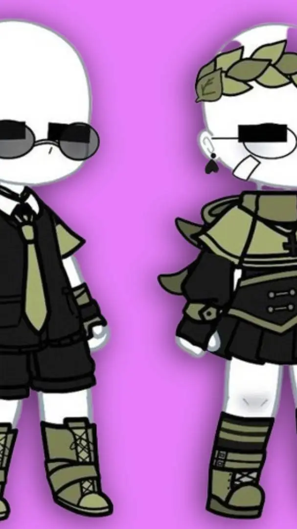 ai character: mynewgacha design  background