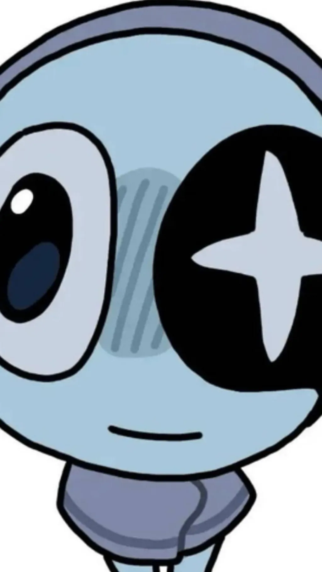 ai character: Baby Astro💙🌕 background