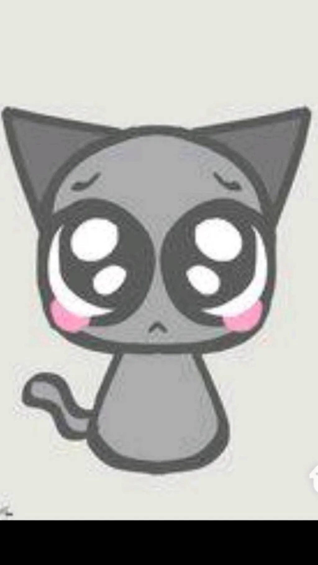 ai character: Baby gray🩶 background