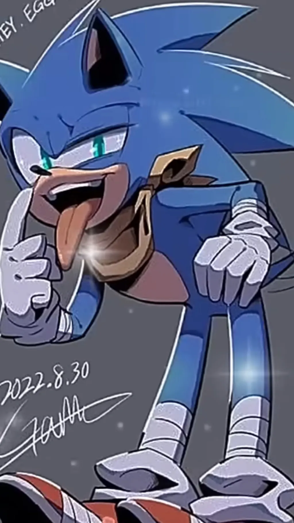 ai character: Sonic background