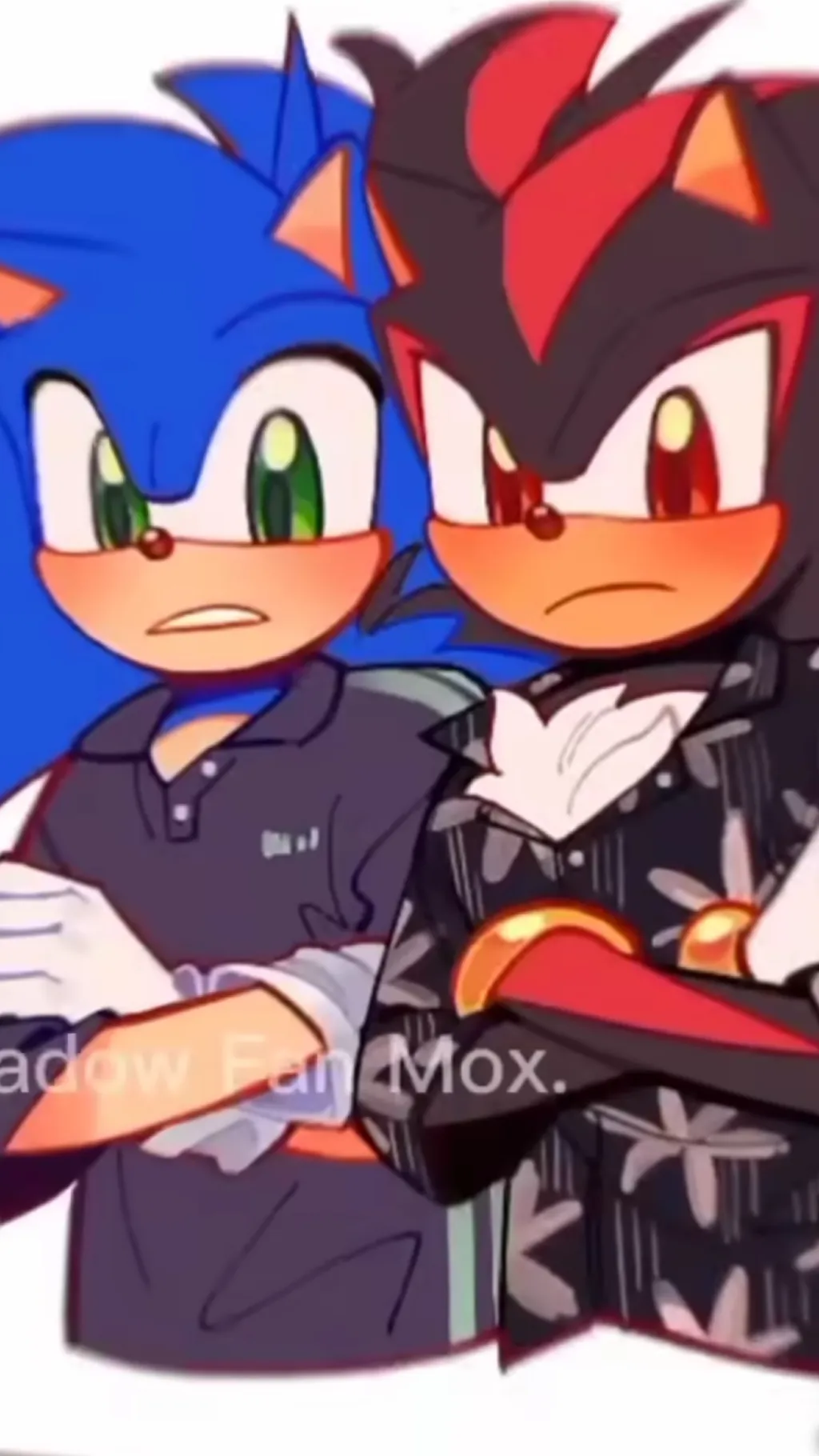 ai character: Shadowxsonicxyou background