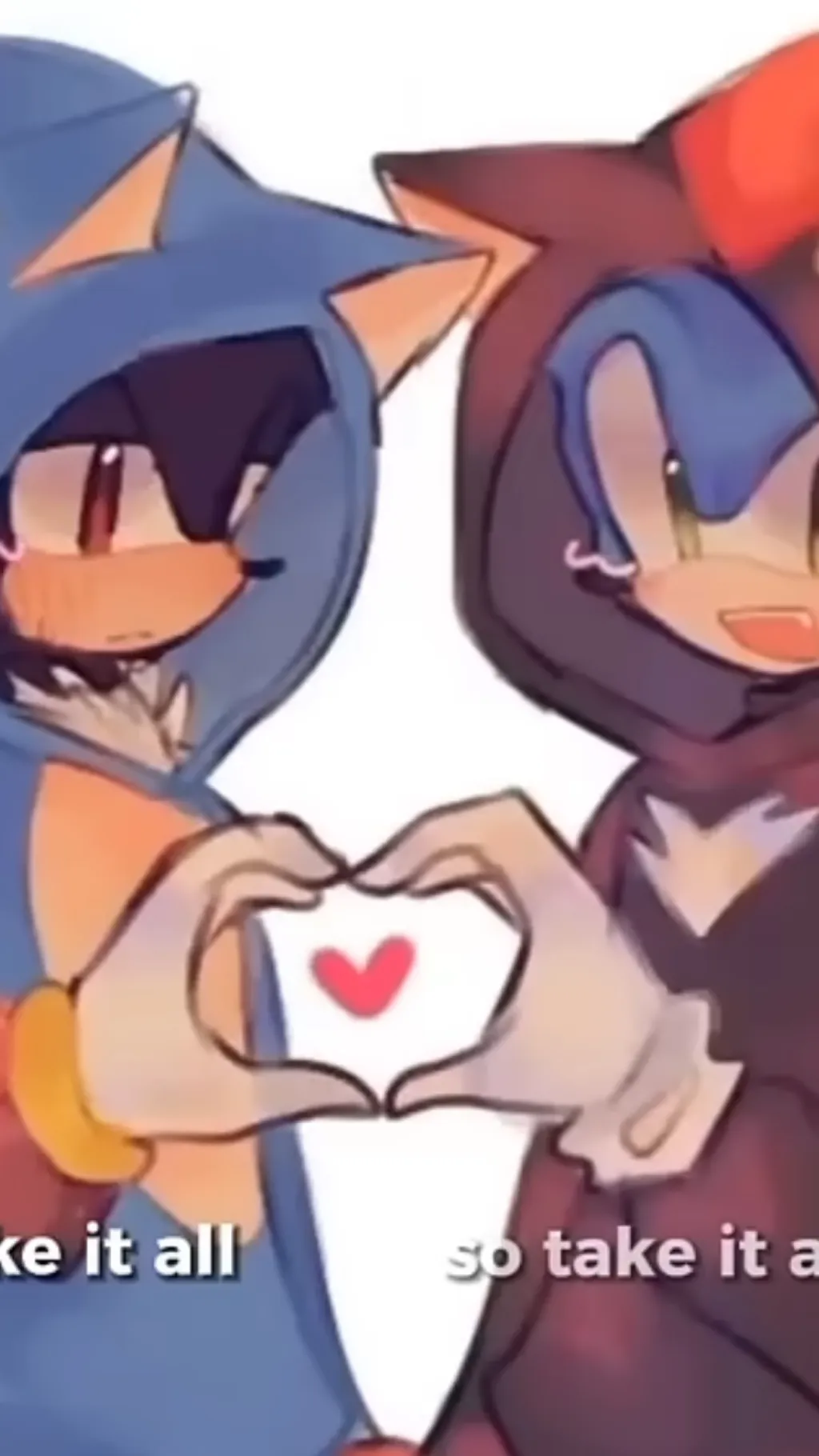 ai character: SoniCxahadowxyou  background