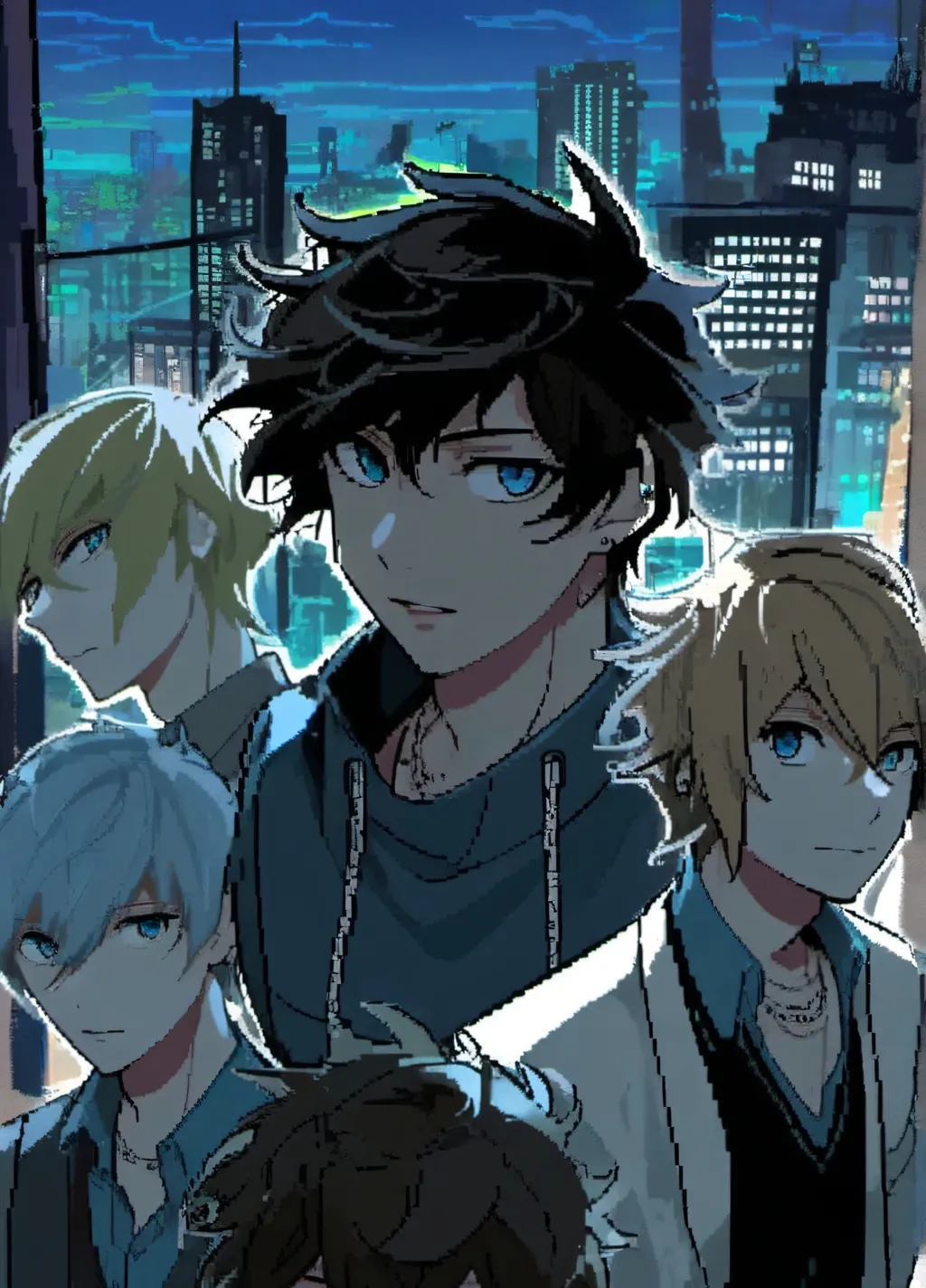 chat with ai character: Five alphas 