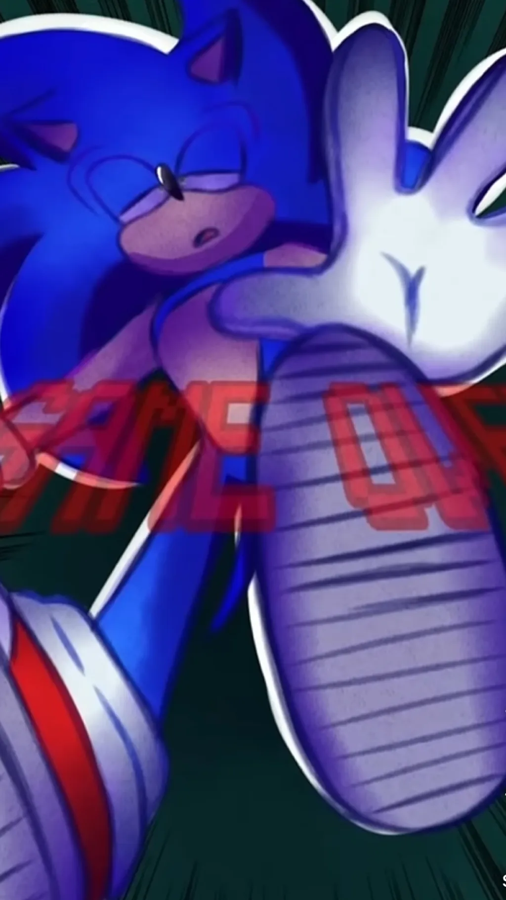 ai character: Sonic background