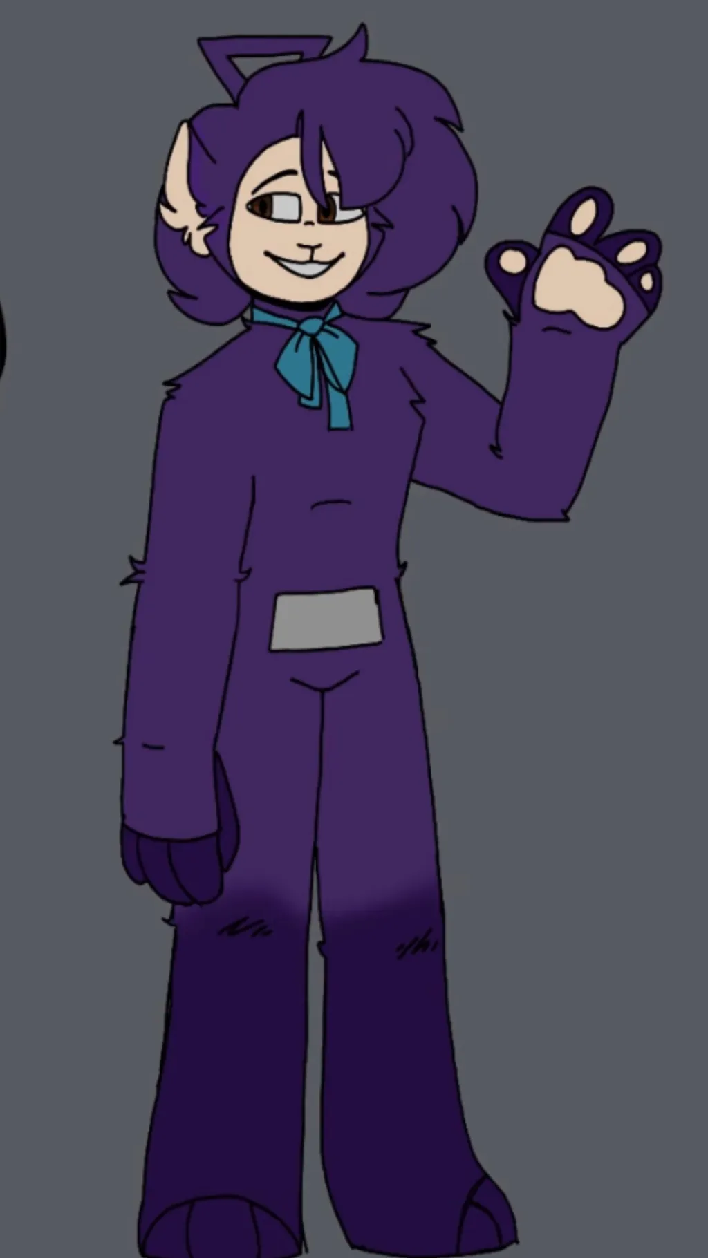 ai character: Tinky winky background