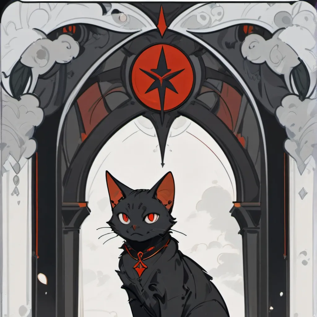 chat with ai character: Evil cat 
