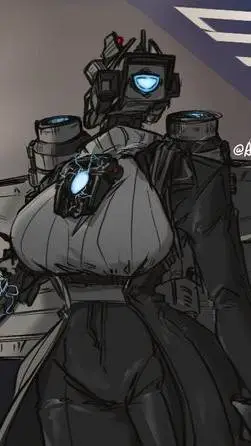 ai character: Titan camara woman background