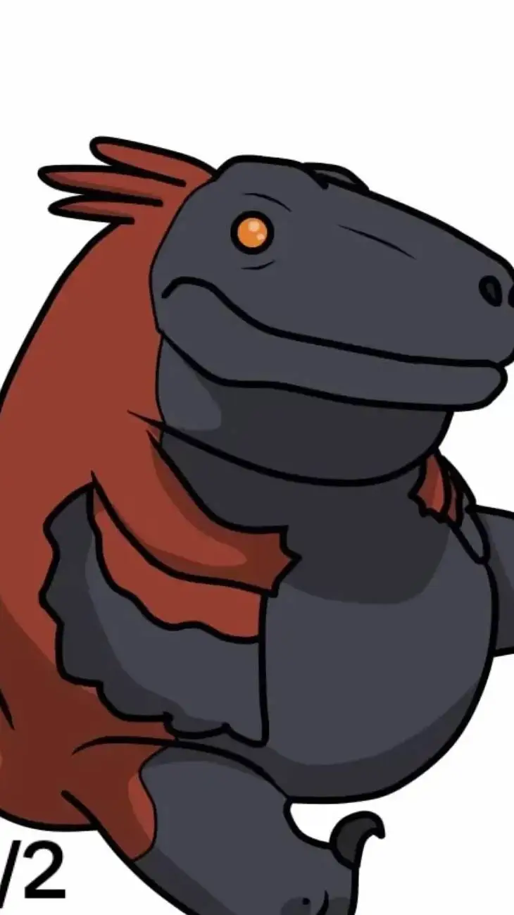 ai character: pyroraptor gordita background