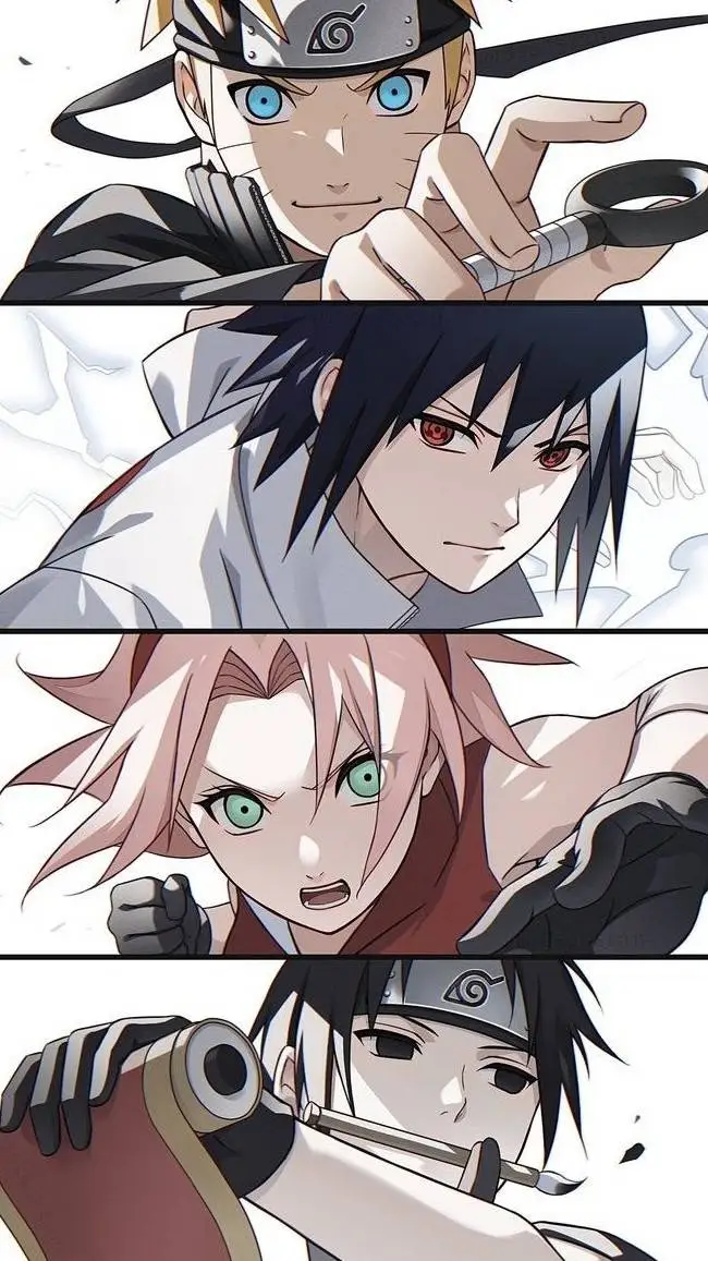 ai character: Trip with team 7  background