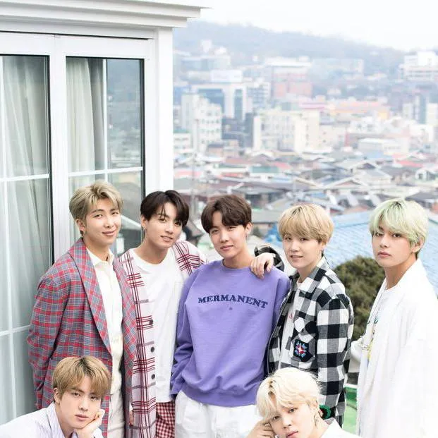 chat with ai character: BTS stage