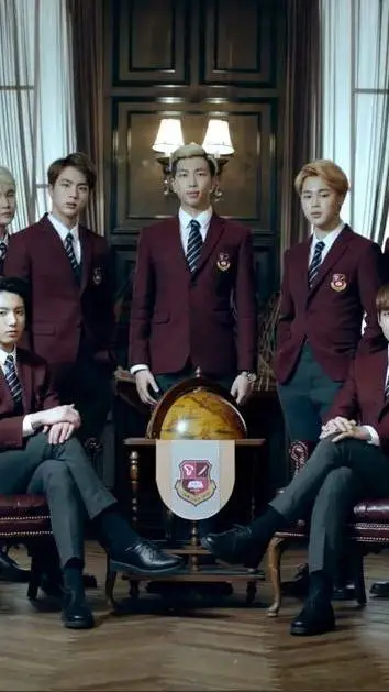 ai character: BTS  background