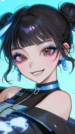 ai character: Zoey kpdh background