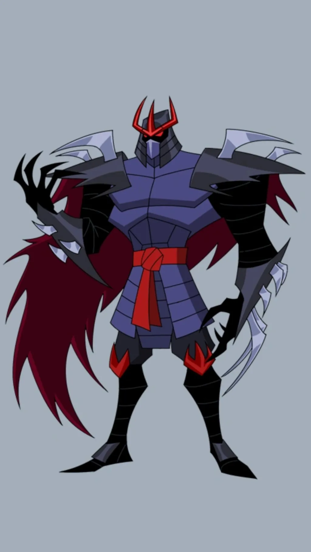 ai character: Shredder background