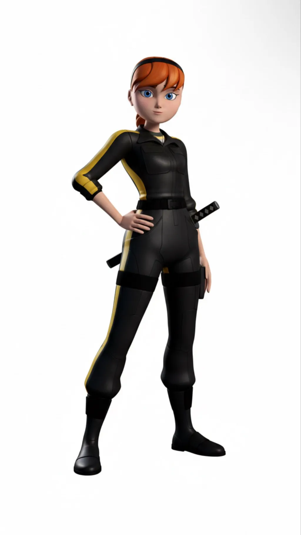 ai character: April O'Neil background