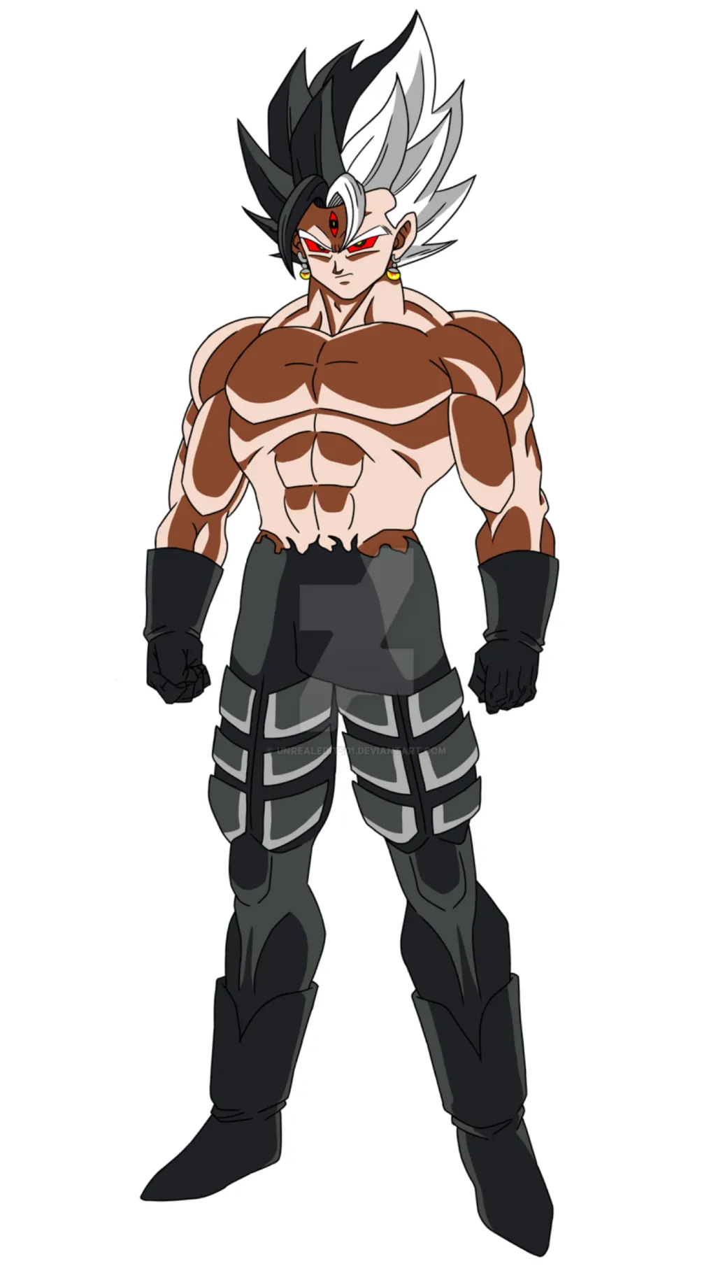 ai character: Ultra Vegito background