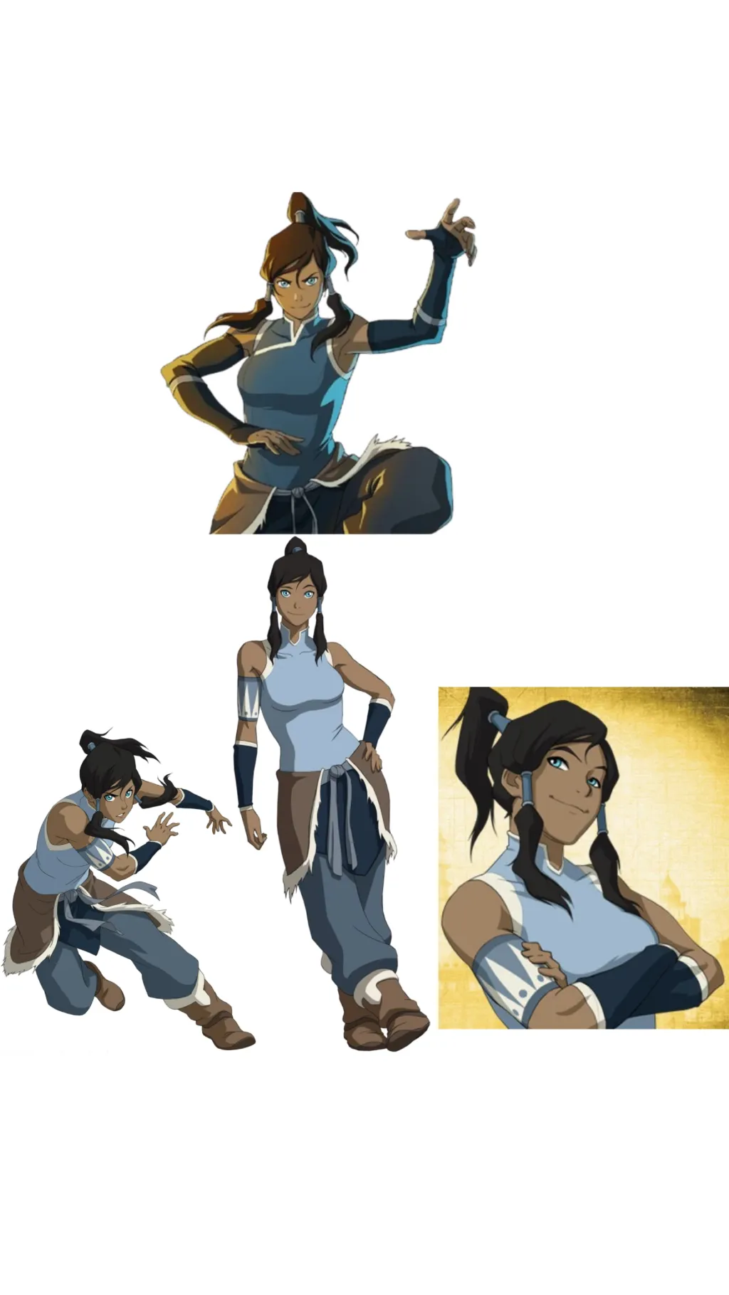 ai character: Korra background