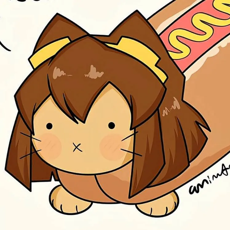 chat with ai character: Kit in a hot dog