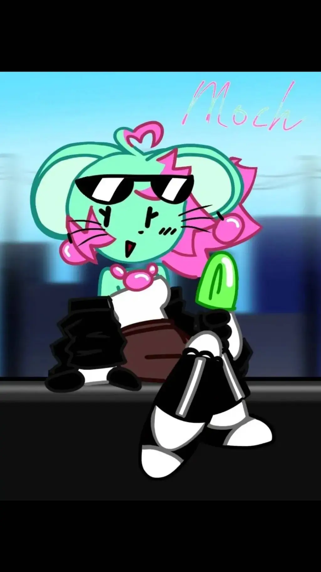 ai character: Skater Moch background