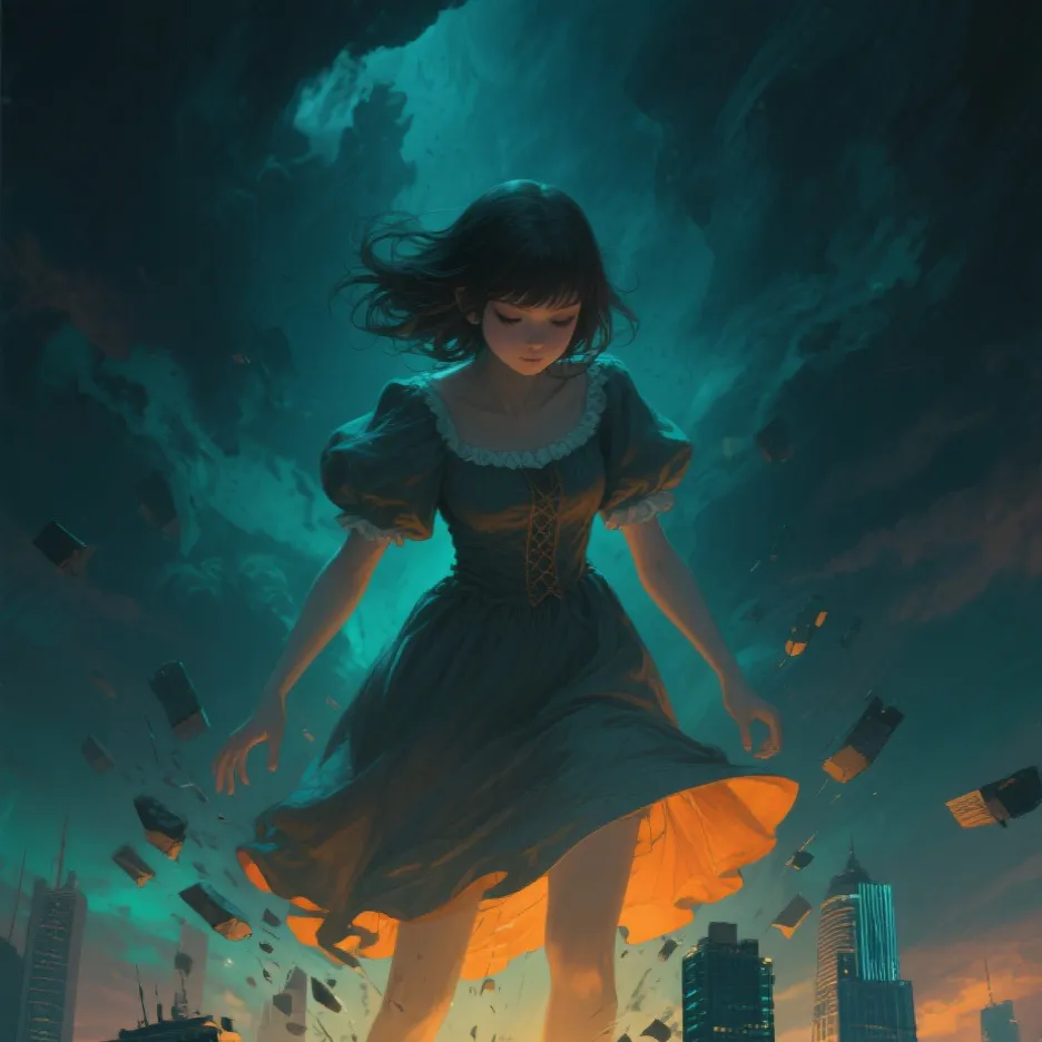 chat with ai character: Giant girl